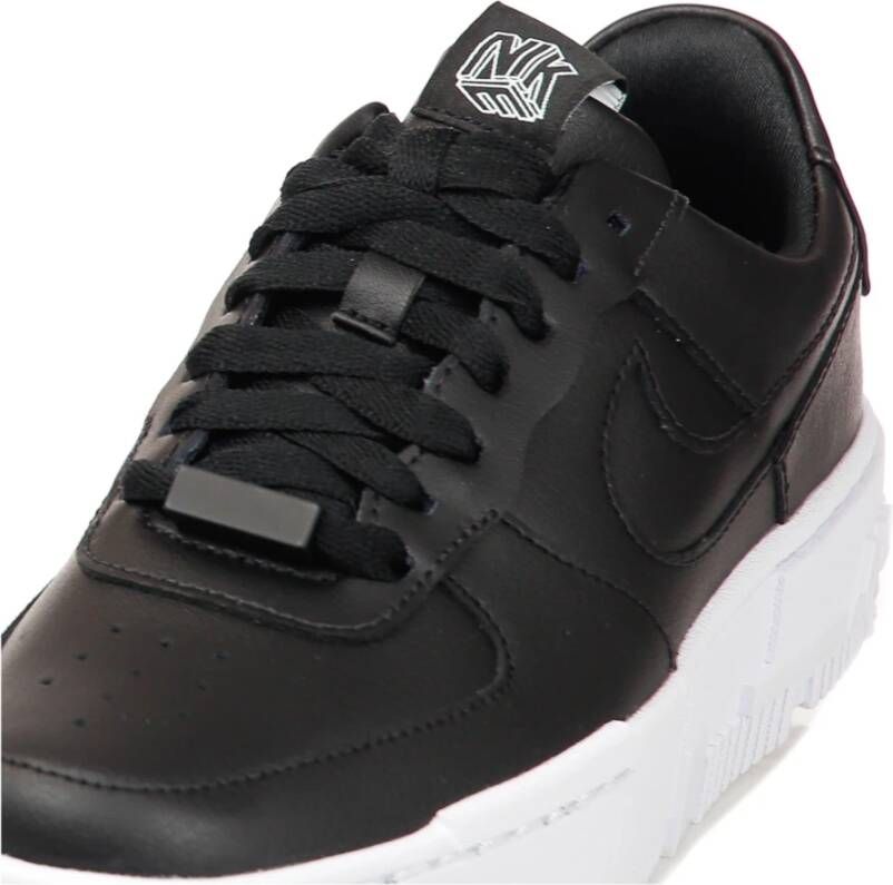 Nike Pixel Lage Sneakers Zwart Wit Black Dames