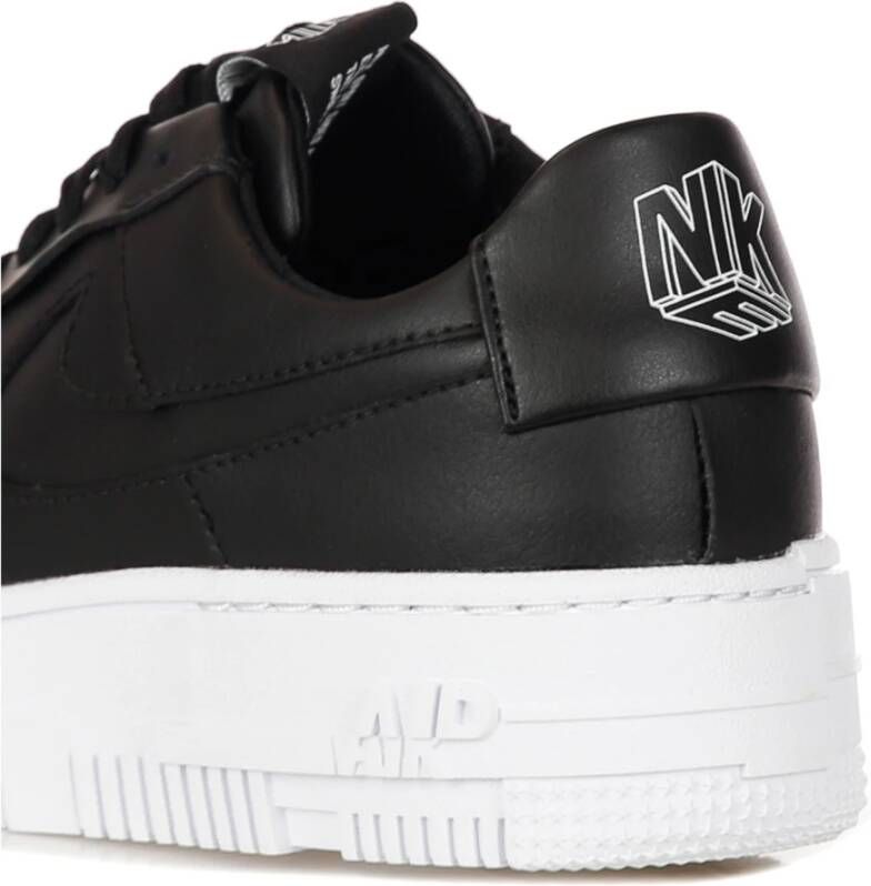 Nike Pixel Lage Sneakers Zwart Wit Black Dames