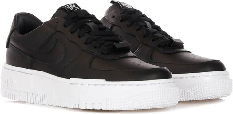 Nike Pixel Lage Sneakers Zwart Wit Black Dames