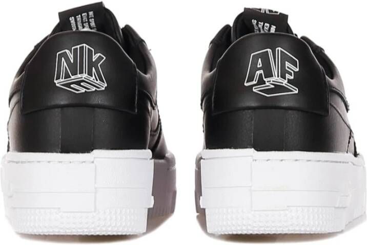 Nike Pixel Lage Sneakers Zwart Wit Black Dames