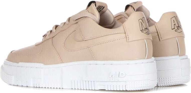 Nike Pixel Particle Beige Lage Sneaker Pink Dames
