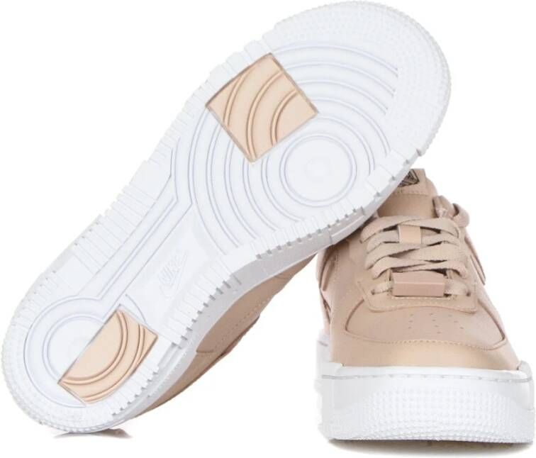 Nike Pixel Particle Beige Lage Sneaker Pink Dames