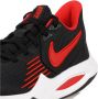 Nike Precision V Lage Sneaker Zwart Rood Wit Black Heren - Thumbnail 2