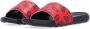 Nike Print Slide Heren Slippers Rood Zwart Red Heren - Thumbnail 2