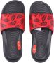 Nike Print Slide Slippers Rood Zwart Mannen - Thumbnail 2