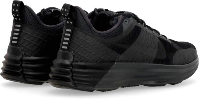 Nike Reflecterende Lage Top Sneakers Grijs Zwart Black Heren