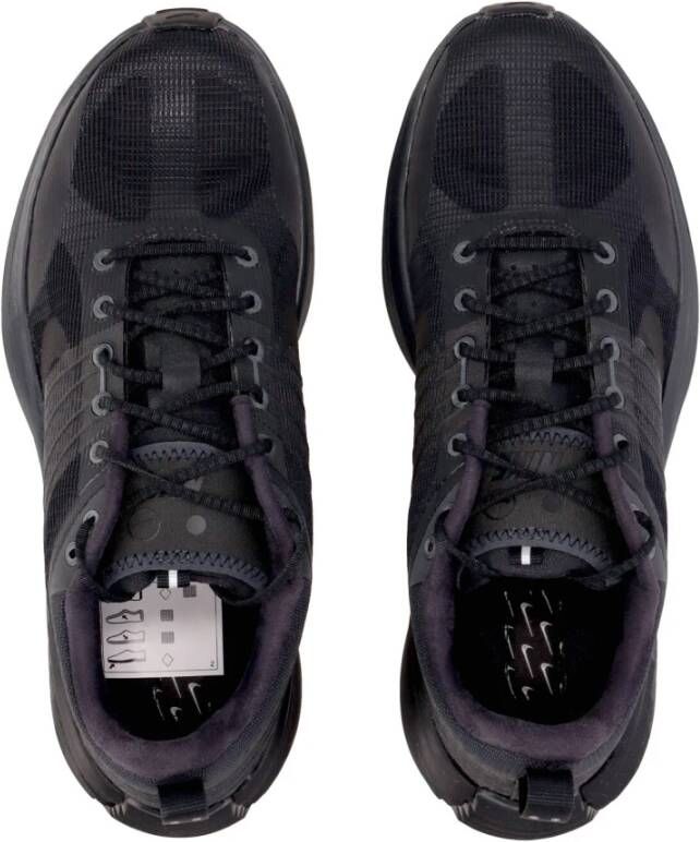 Nike Reflecterende Lage Top Sneakers Grijs Zwart Black Heren