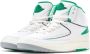 Jordan Air 2 Retro Lucky Green White Lucky Green-Sail-Lt Steel Grey - Thumbnail 3