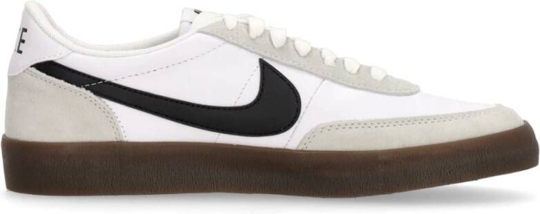 Nike Retro Leren Tennisschoen Wit Zwart White Heren