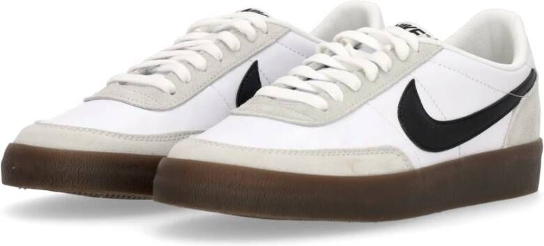 Nike Retro Leren Tennisschoen Wit Zwart White Heren