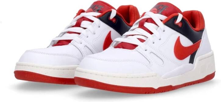 Nike Retro Low Force Sneaker Wit Rood Zwart Multicolor Heren