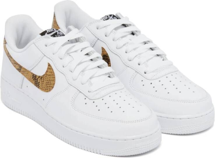 Nike Retro PRM QS Sneakers Wit Goud White Heren