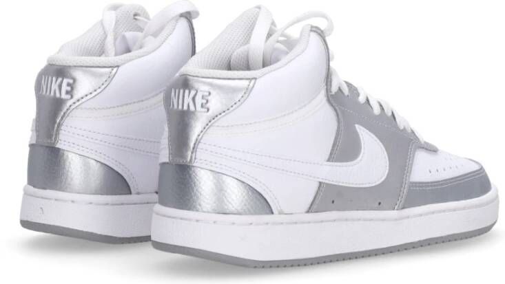 Nike Retro Stijl Mid Basketbalsneaker White Dames