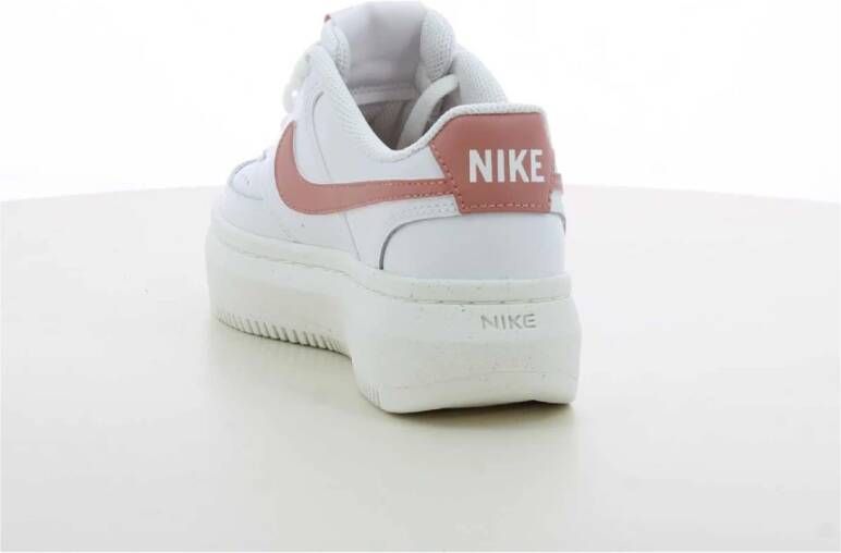 Nike Rode Court Vision Alta Damesschoenen White Dames