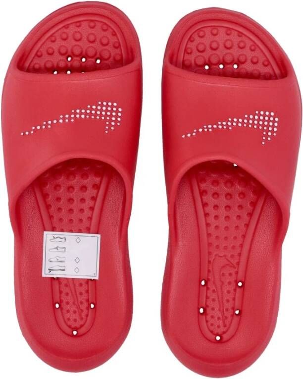 Nike Rood Wit Douche Slide Slippers