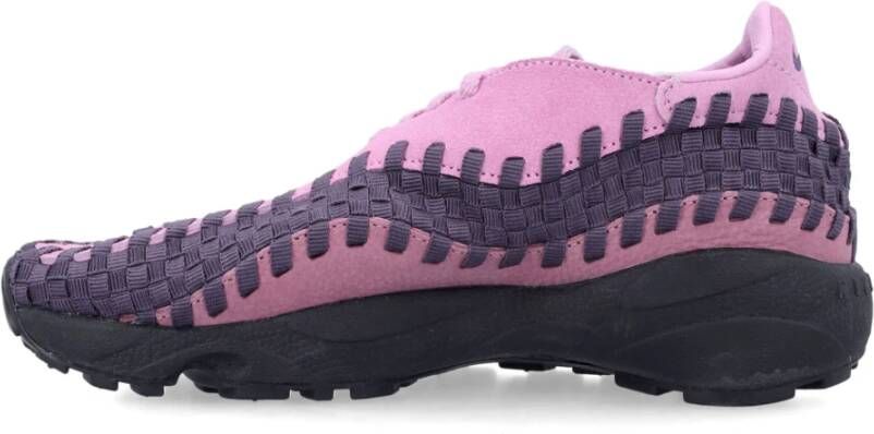 Nike Roze Geweven Sneakers voor Vrouwen Pink Dames