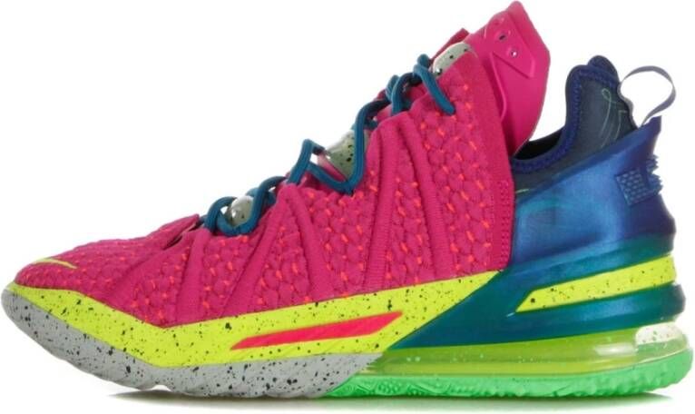 Nike Roze Hoge Basketbalschoenen Multicolor Heren