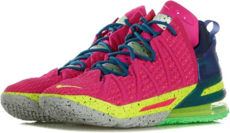 Nike Roze Hoge Basketbalschoenen Multicolor Heren