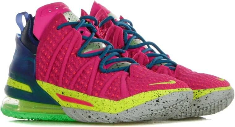 Nike Roze Hoge Basketbalschoenen Multicolor Heren