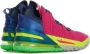 Nike LeBron 18 Heren Schoenen Pink Synthetisch Foot Locker - Thumbnail 6