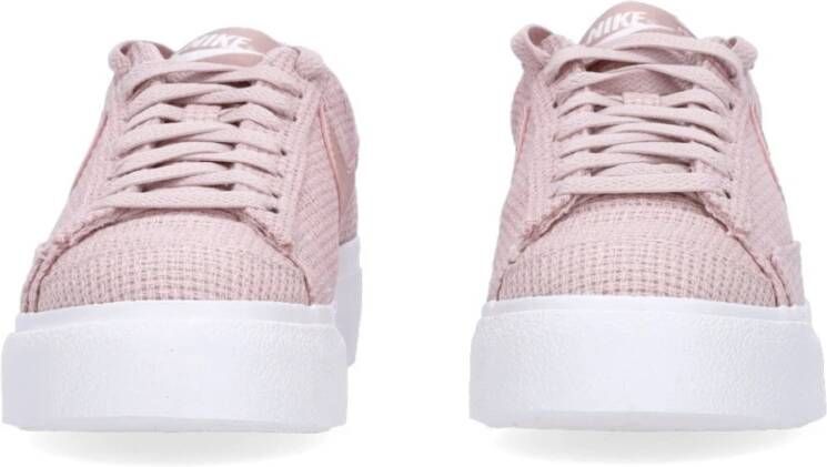 Nike blazer low platform ess in de kleur roze - Foto 9