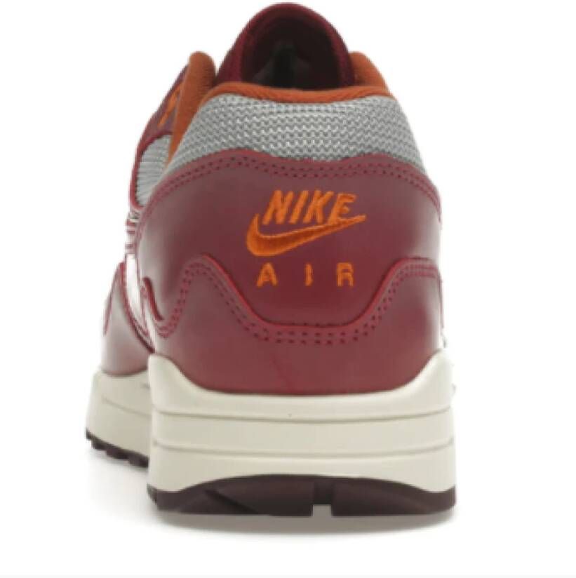 Nike Rush Maroon Air Max 1 Sneakers