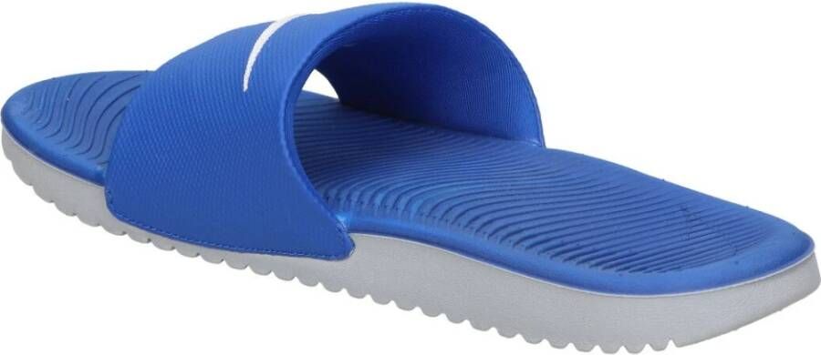 Nike "Synthetische Sliders voor Vrouwen" Blauw Dames