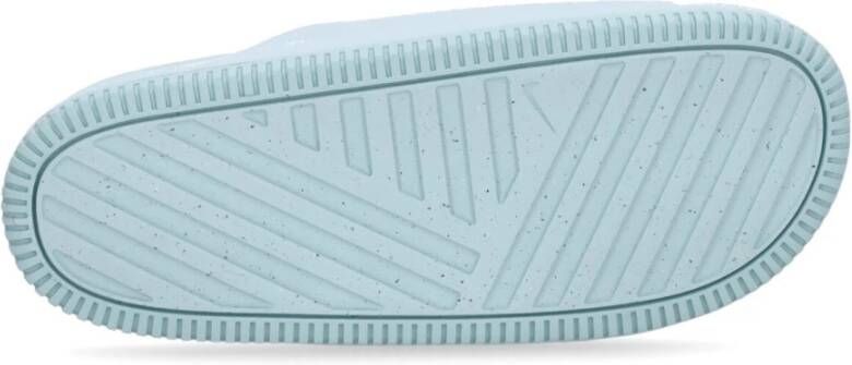 Nike Schuimslipper met Swoosh-logo Blue Unisex