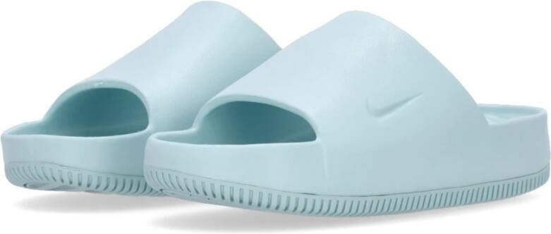 Nike Schuimslipper met Swoosh-logo Blue Unisex