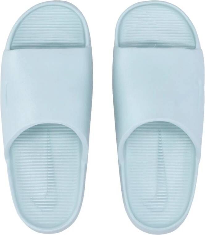 Nike Schuimslipper met Swoosh-logo Blue Unisex
