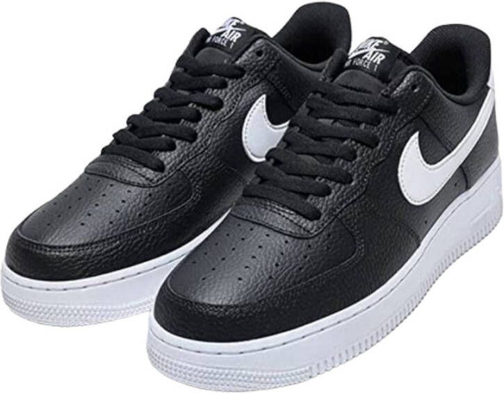 Nike Air Force 1 '07 Zwart Wit Heren Sneakers CJ0952-001 - Foto 9