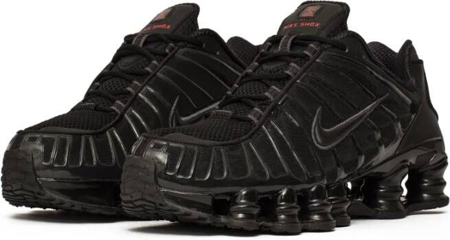 Nike Shox Heren Schoenen Zwart Maat: 40.5 Synthetisch Textil Foot Locker - Foto 3