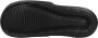 Nike Flexibele Zwarte Slide Slippers met Logo Black Dames - Thumbnail 9