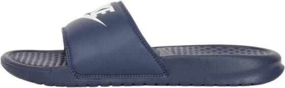 Nike Blauwe JDI Sliders Blauw Heren