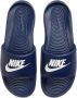 Nike Blauwe Victor One Slide Sandalen Blauw Heren - Thumbnail 13