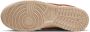 Nike Dunk Low Terry Swoosh Sneakers Beige - Thumbnail 4