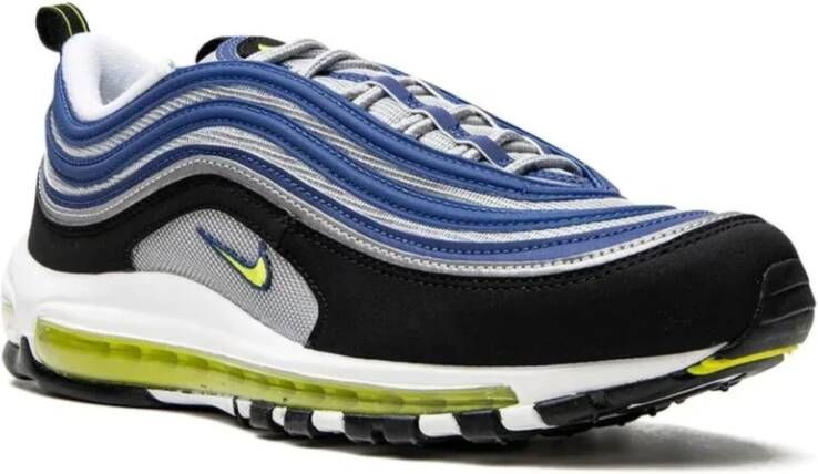 Nike Sneakers in Atlantic Blue en Voltage Yellow Blauw Dames