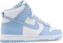 Nike Hoge Top Aluminium Sneakers Blauw Dames - Thumbnail 3