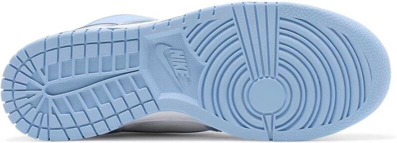 Nike Hoge Top Aluminium Sneakers Blauw Dames