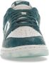 Nike Leren Dunk Low Sneakers Blauw Dames - Thumbnail 2