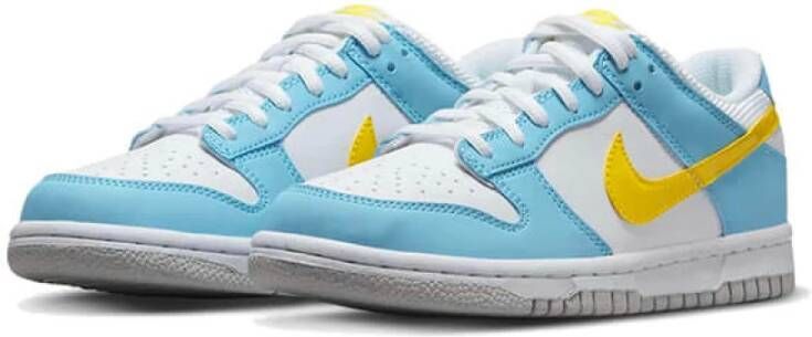 Nike Homer Simpson Dunk Low Sneakers Blauw Dames