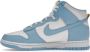 Nike Blauwe Chill Dunk High Sneakers Blauw Heren - Thumbnail 3