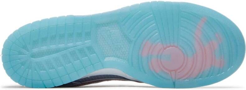 Nike Lage Top Sneakers in Lichtblauw Argon Wit Blauw Heren