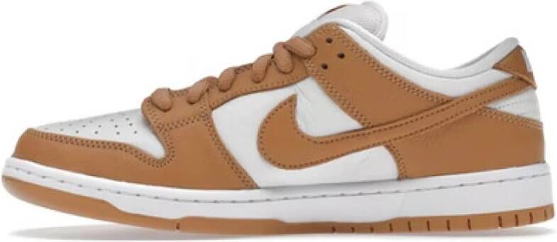 Nike Verouderde Cognac SB Dunk Low Sneakers Bruin Heren