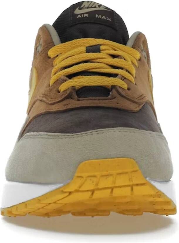 Nike Duck Pecan Yellow Ochre Sneakers Bruin Heren