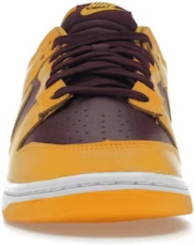 Nike Beperkte editie Arizona State Dunk Low Geel Heren