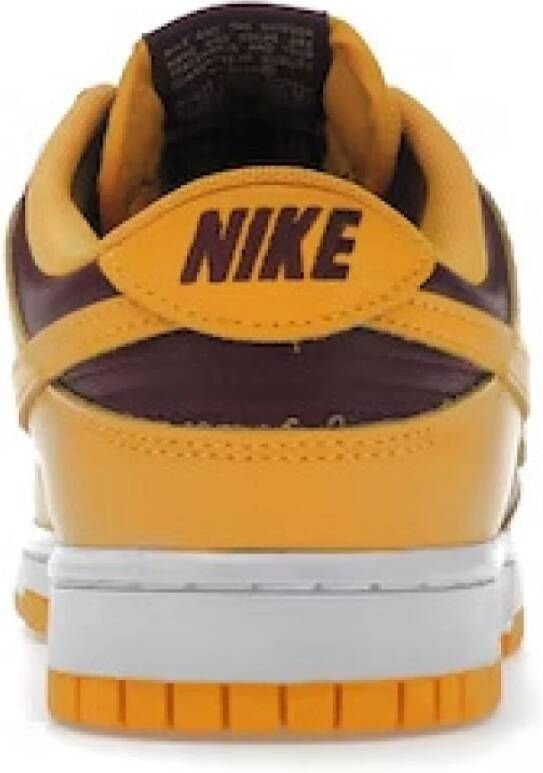 Nike Beperkte editie Arizona State Dunk Low Geel Heren