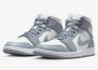 Jordan Grijze Sail Mid Leren Sneakers Grijs - Thumbnail 6
