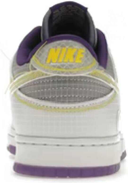 Nike Court Purple Dunk Low Union Sneakers Grijs Heren