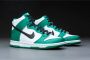 Nike Dunk High Celtics(Gs)Sneakers Nike Groen Heren - Thumbnail 3